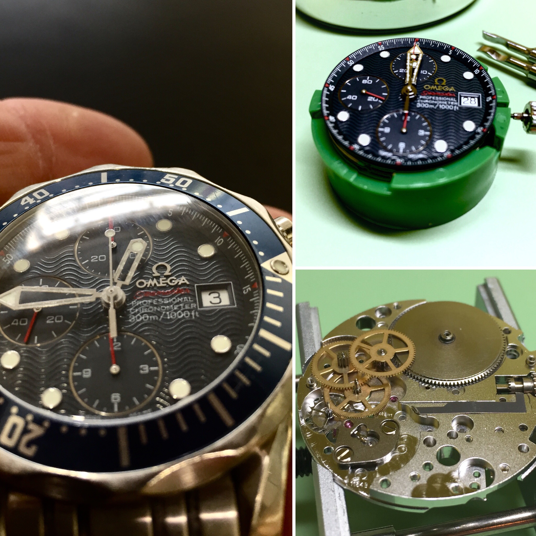 Replacing the mainspring