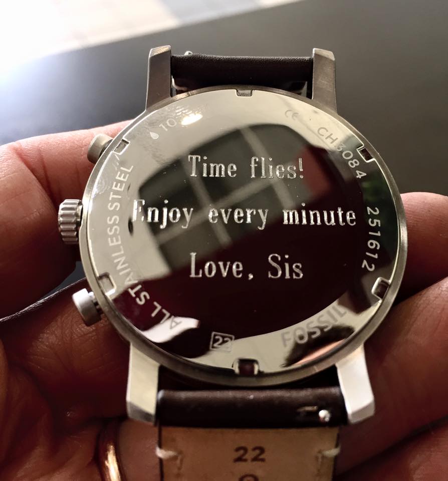 Watch engraving