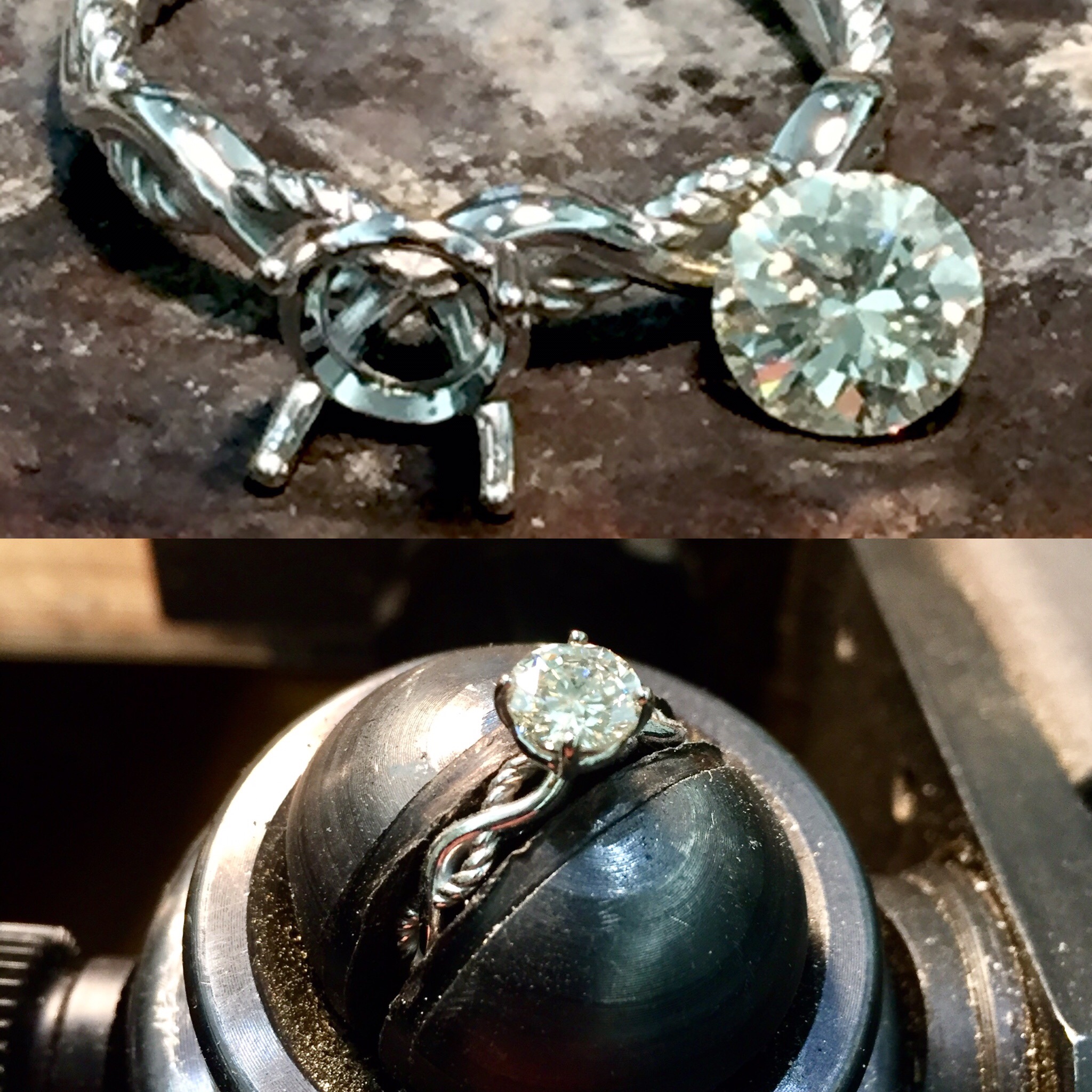 Stone setting